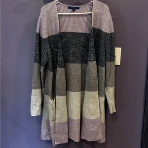 Apt. 9 Multicolor Striped Cardigan